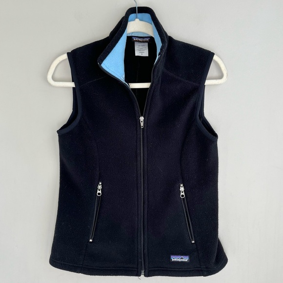 Patagonia Jackets & Blazers - Patagonia | Black Synchilla Vest Fleece Full Zip Jacket